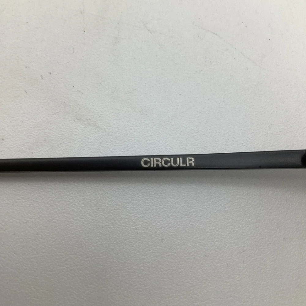 CIRCULR Hexagonal Matte Black‎ Metal Sunglasses Cat 3 Lenses New